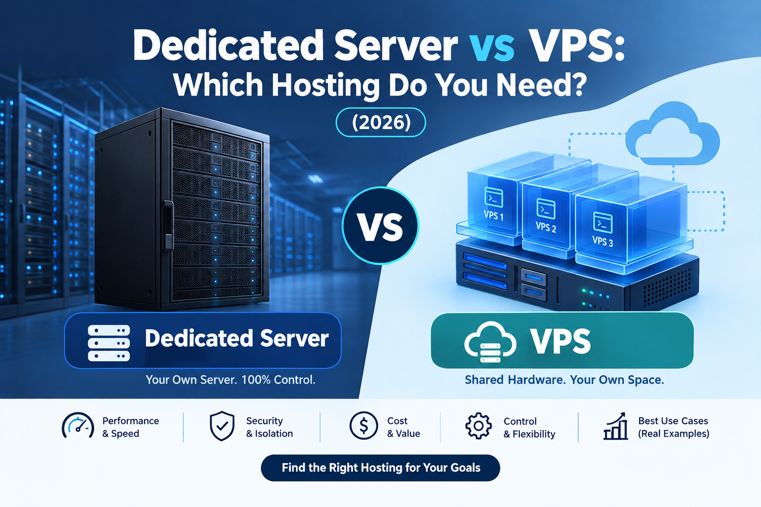 Dedicated Server vs VPS: Which Hosting Is Right for Your Website in 2026?
